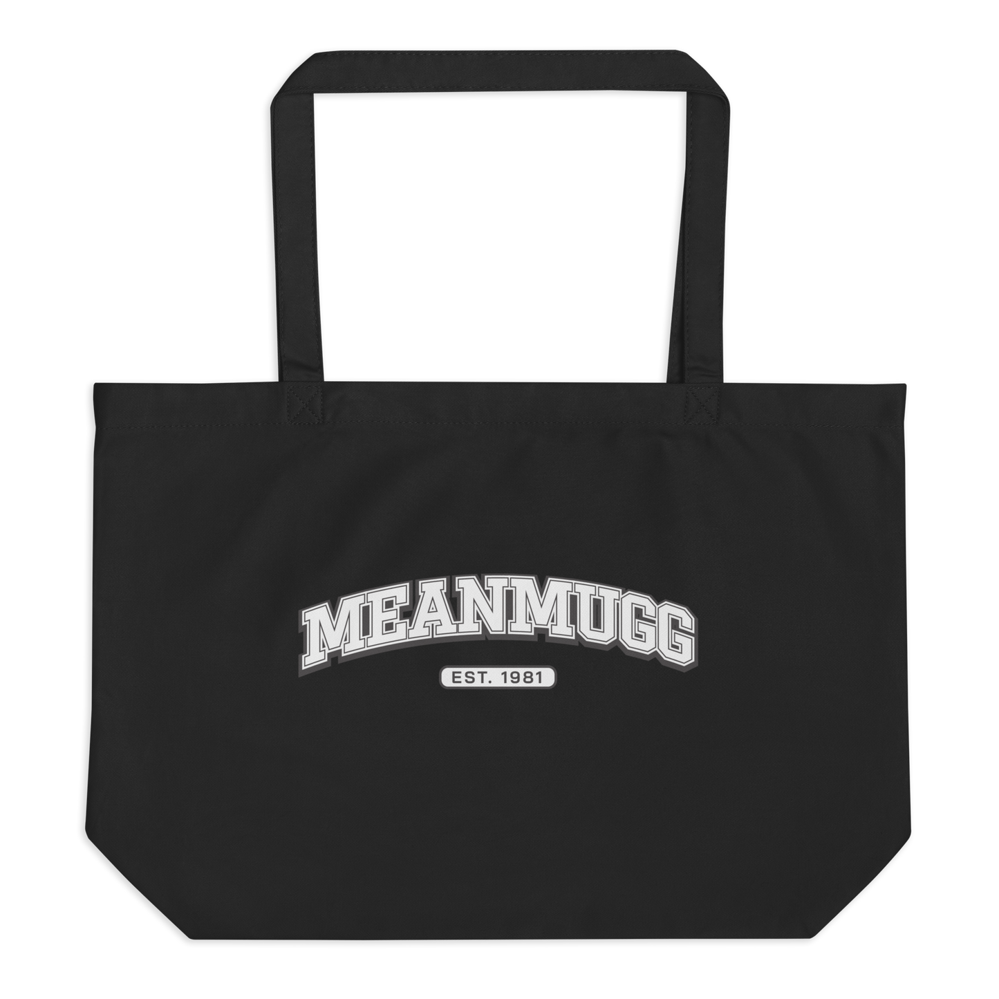 MEANMUGG COLLEGE Large Tote